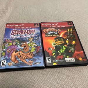 two PS2 Playstation 2 Games